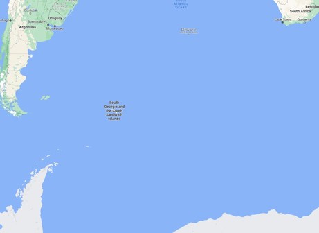 Map for Puerto Williams to Cape Town - Antarctica, South Georgia & Atlantic Ocean Luxury Expedition