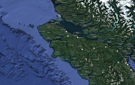 Map for Vancouver Island's Wild Side (Northwest) Cruise